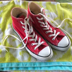 Converse All star chuck taylor red men’s 6 women’s 8 EUR 39 EUC
